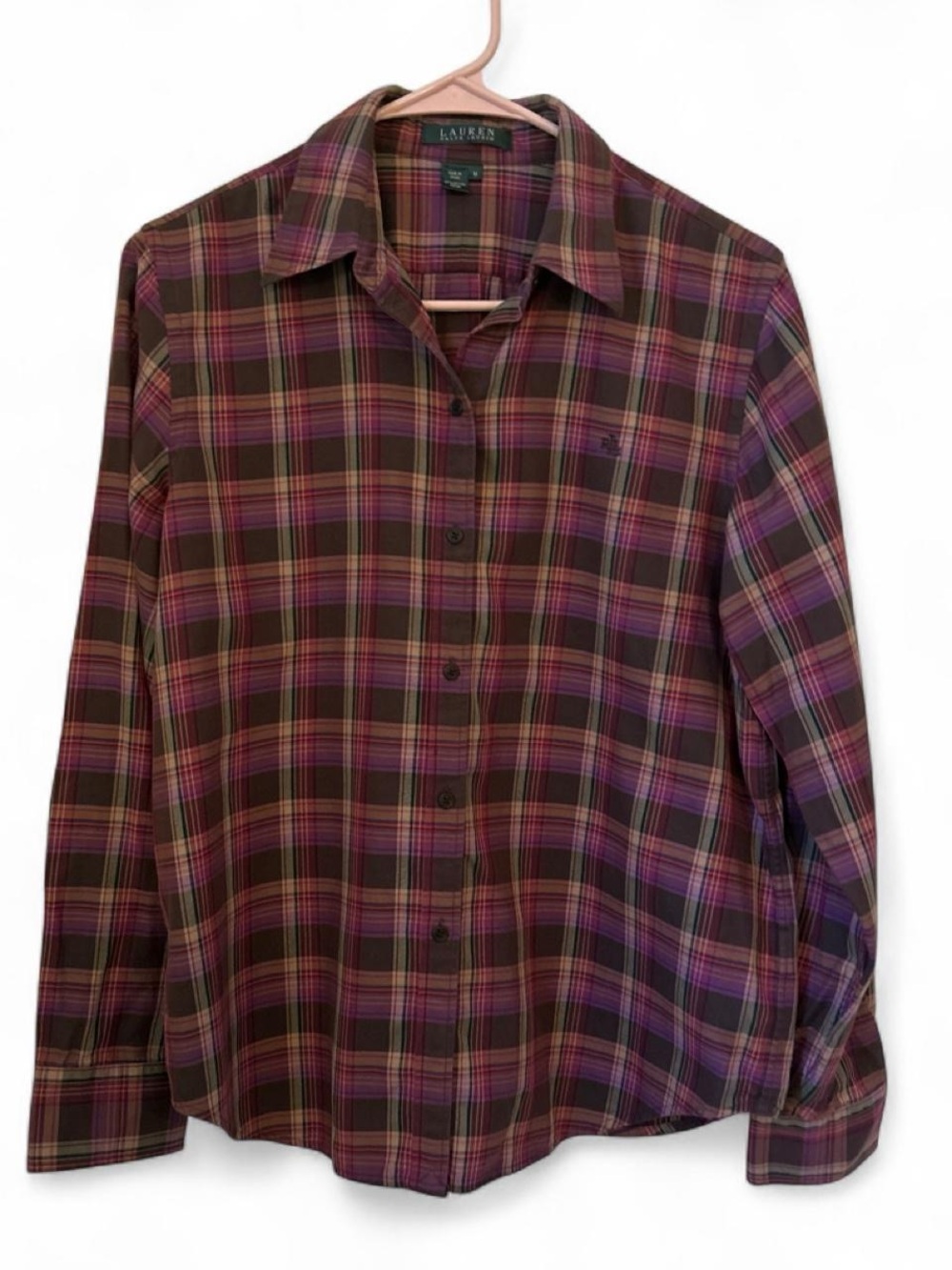 Lauren, Ralph Lauren women’s Sz M Fall/Winter Button Up